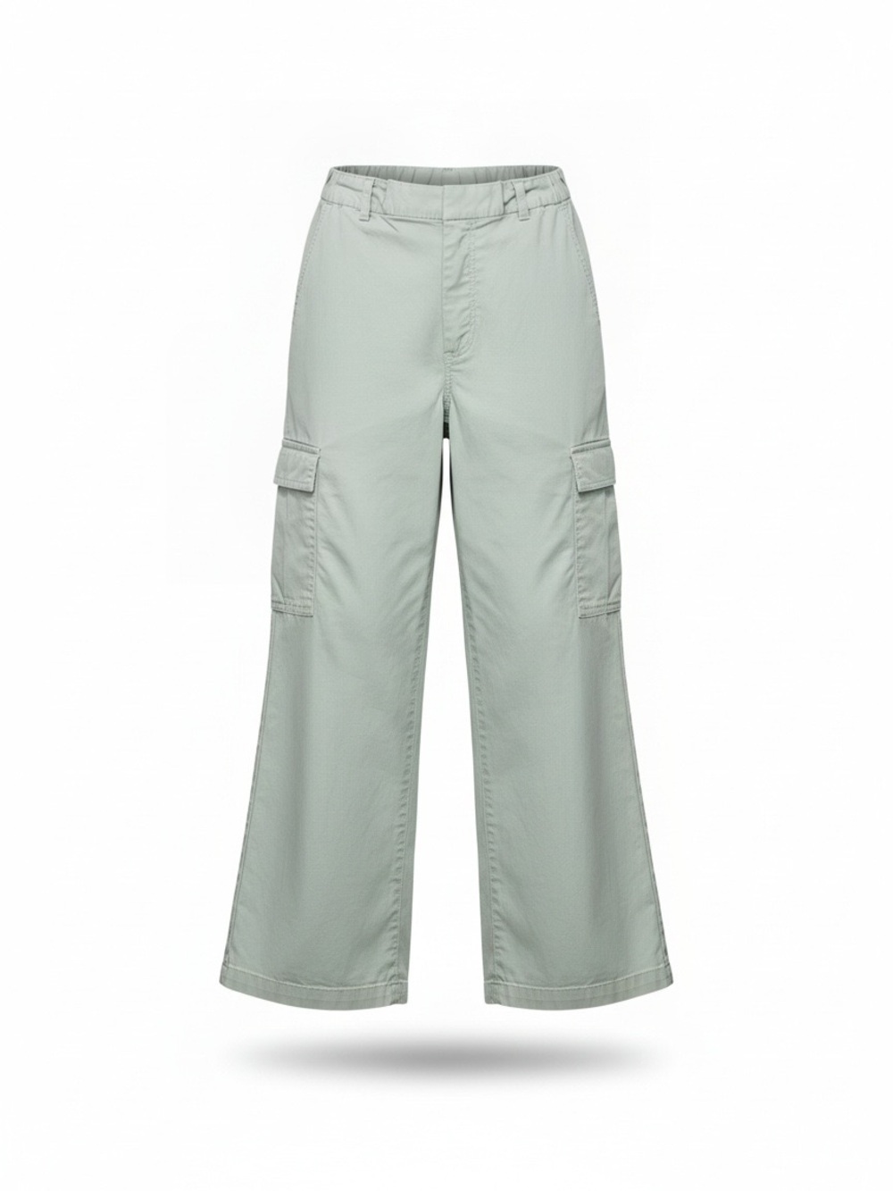 🖤 Hurley Sage Green Wide Leg Cargo Pants | Girls L / 12–13